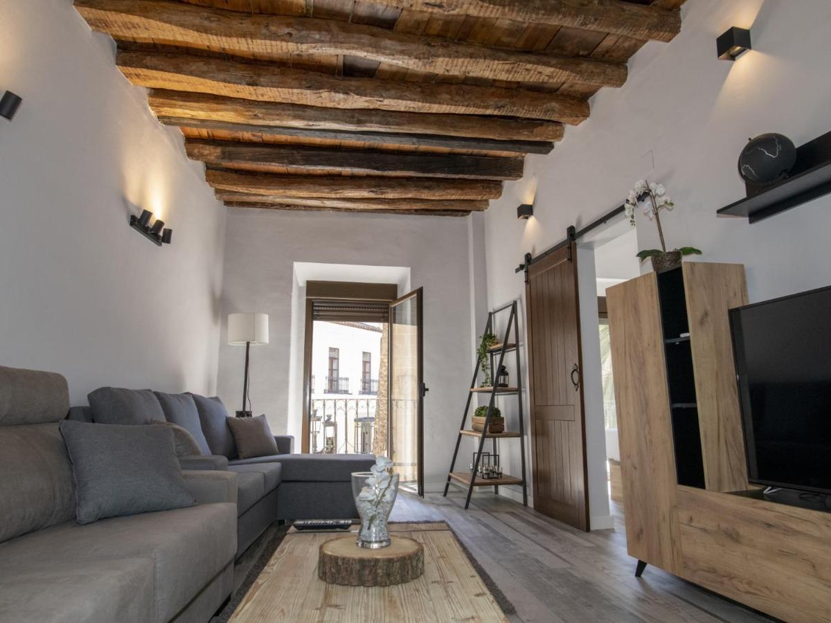 Elegante Apartamento para 5 en el centro de Cáceres con wifi Exterior foto