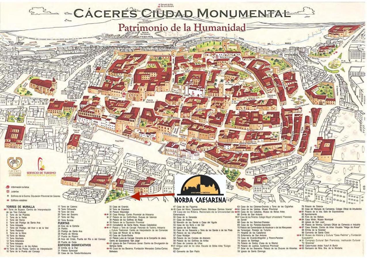 Elegante Apartamento para 5 en el centro de Cáceres con wifi Exterior foto